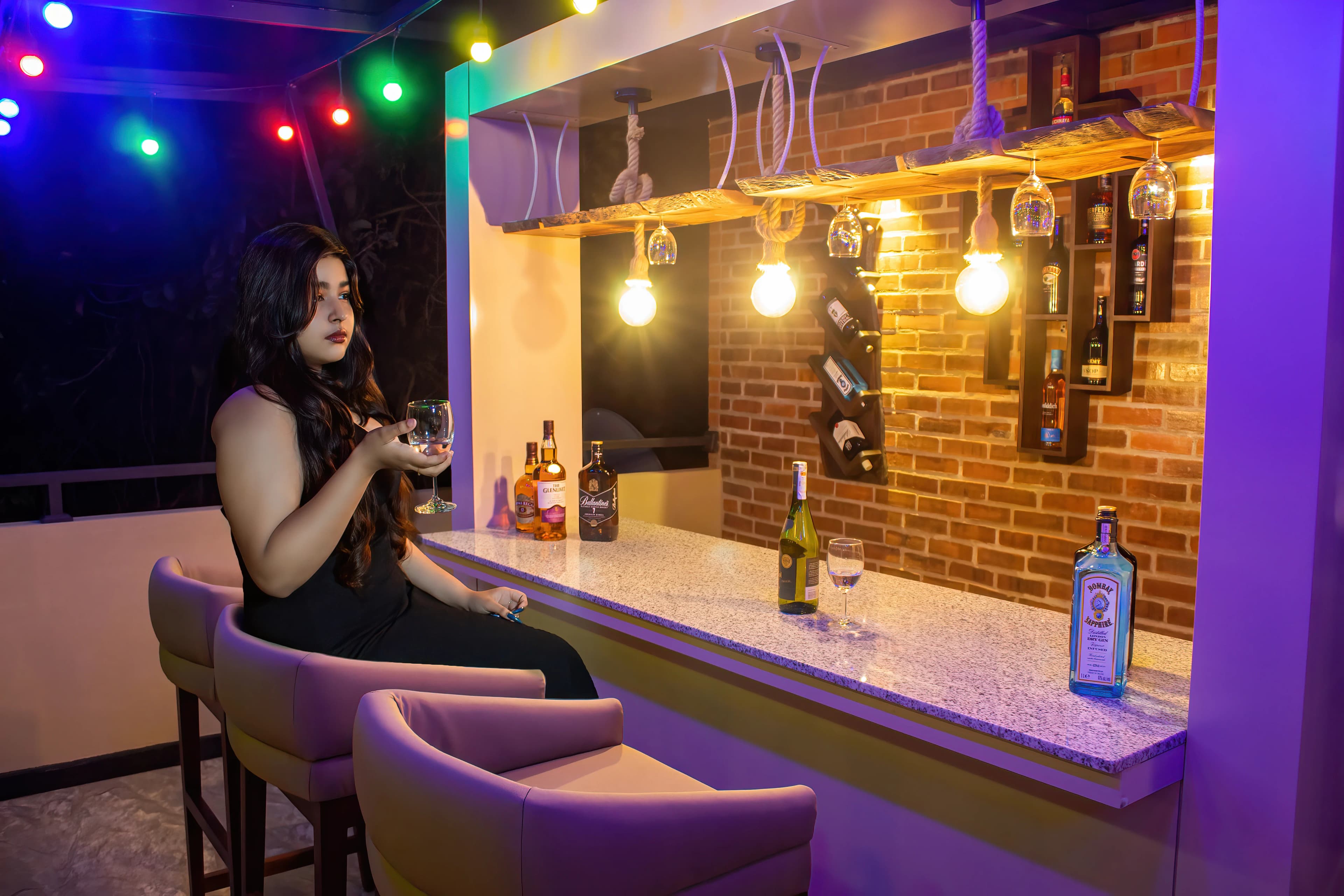 Rooftop Bar Counter